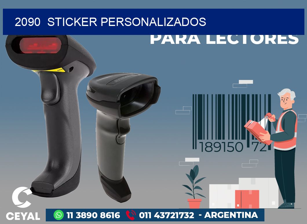 2090  sticker personalizados