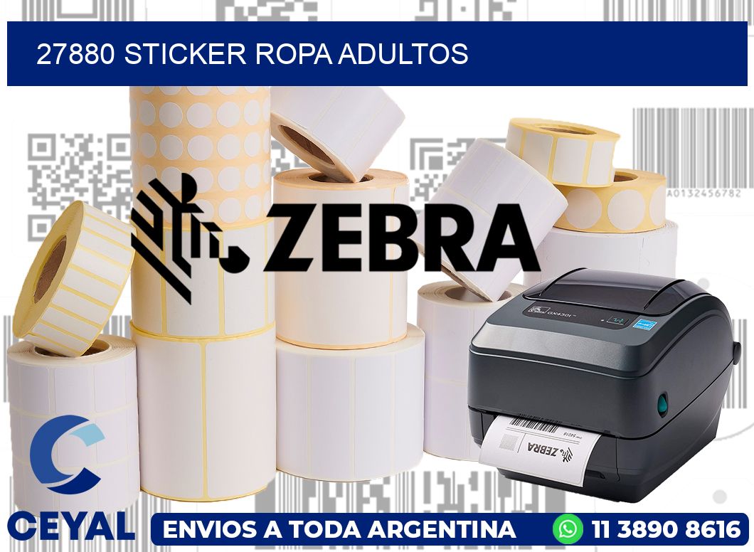 27880 STICKER ROPA ADULTOS