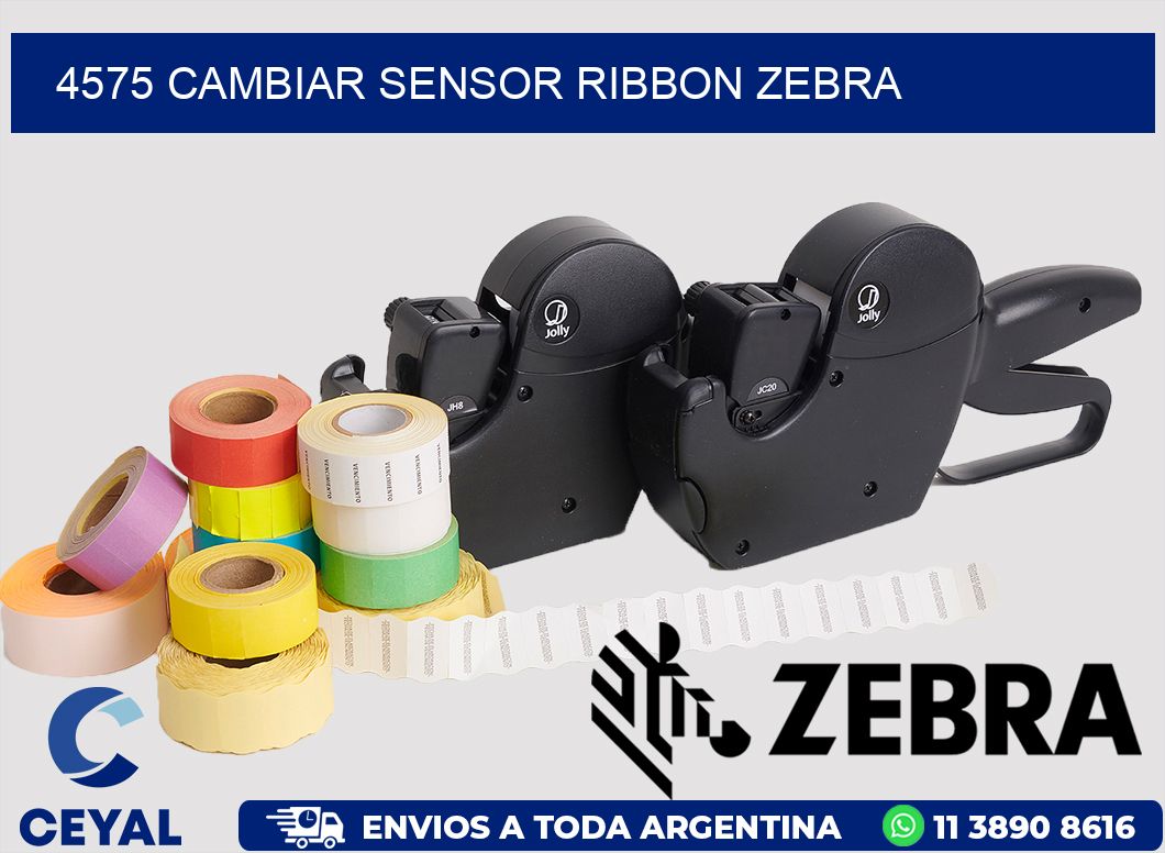 4575 CAMBIAR SENSOR RIBBON ZEBRA