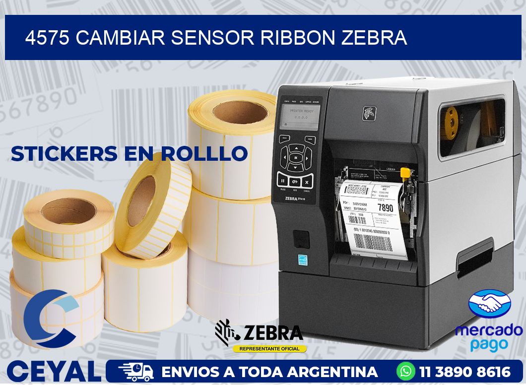 4575 CAMBIAR SENSOR RIBBON ZEBRA