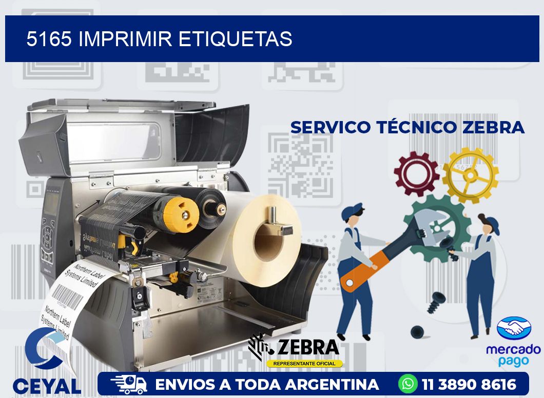 5165 IMPRIMIR ETIQUETAS