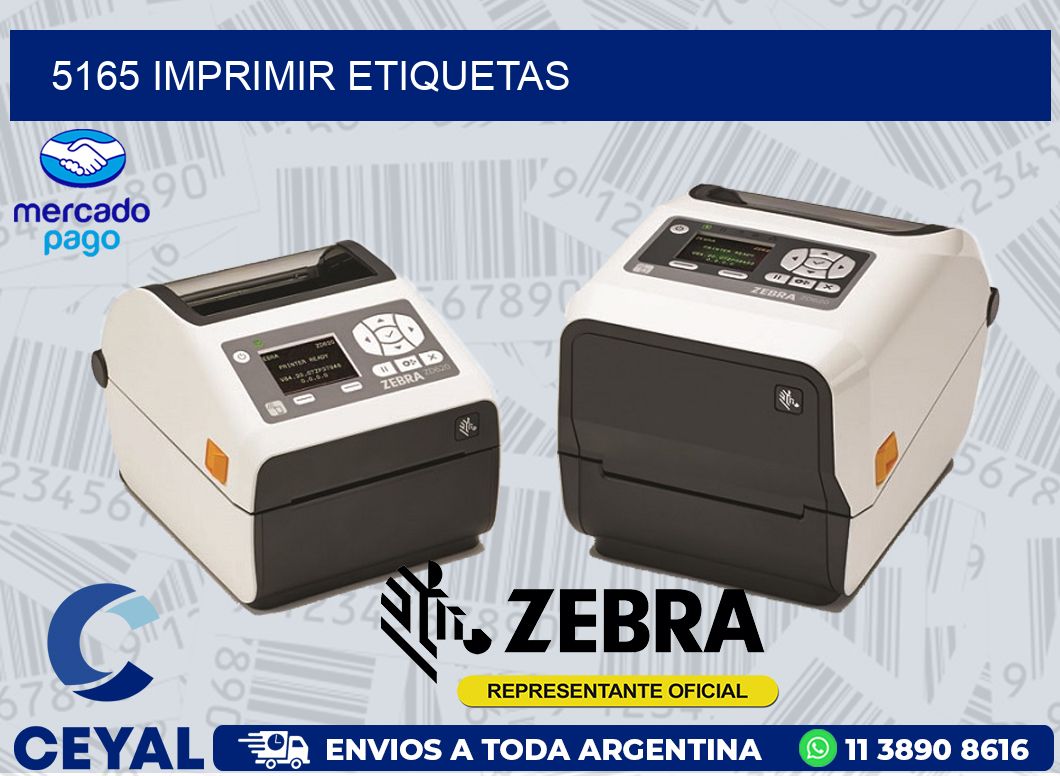 5165 IMPRIMIR ETIQUETAS