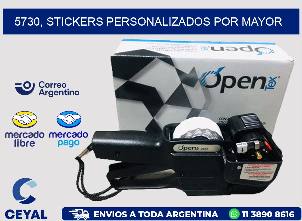 5730, stickers personalizados por mayor