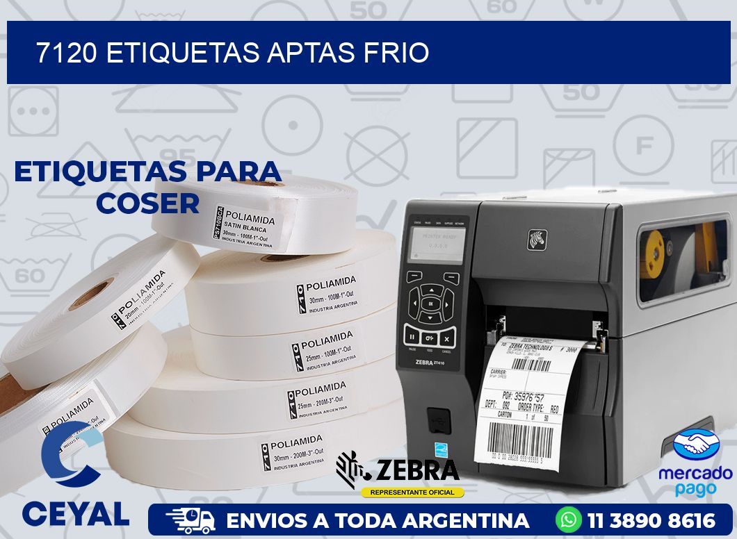 7120 ETIQUETAS APTAS FRIO