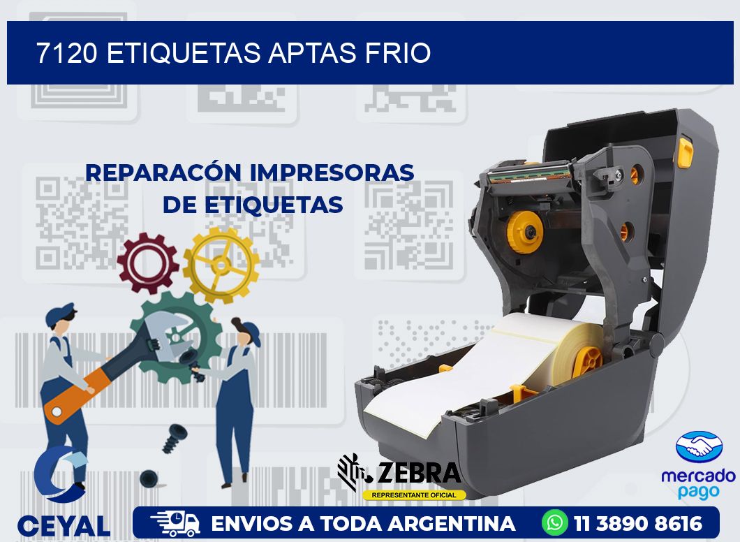 7120 ETIQUETAS APTAS FRIO