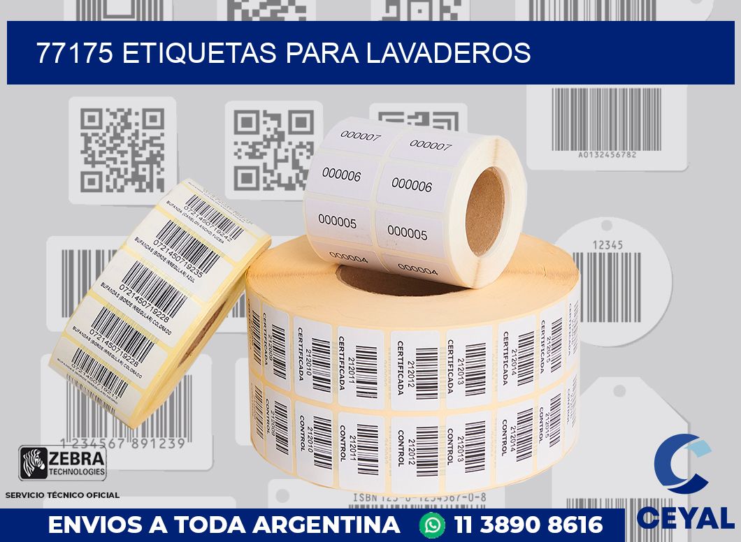 77175 ETIQUETAS PARA LAVADEROS