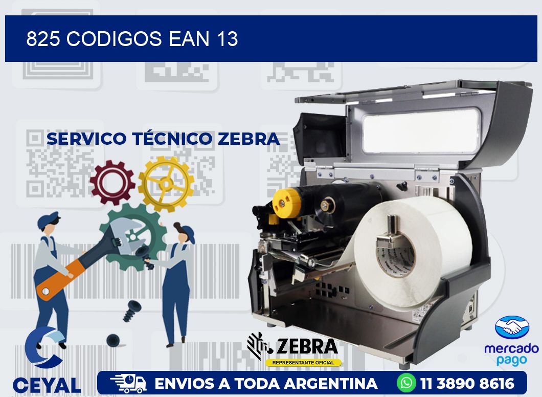 825 CODIGOS EAN 13