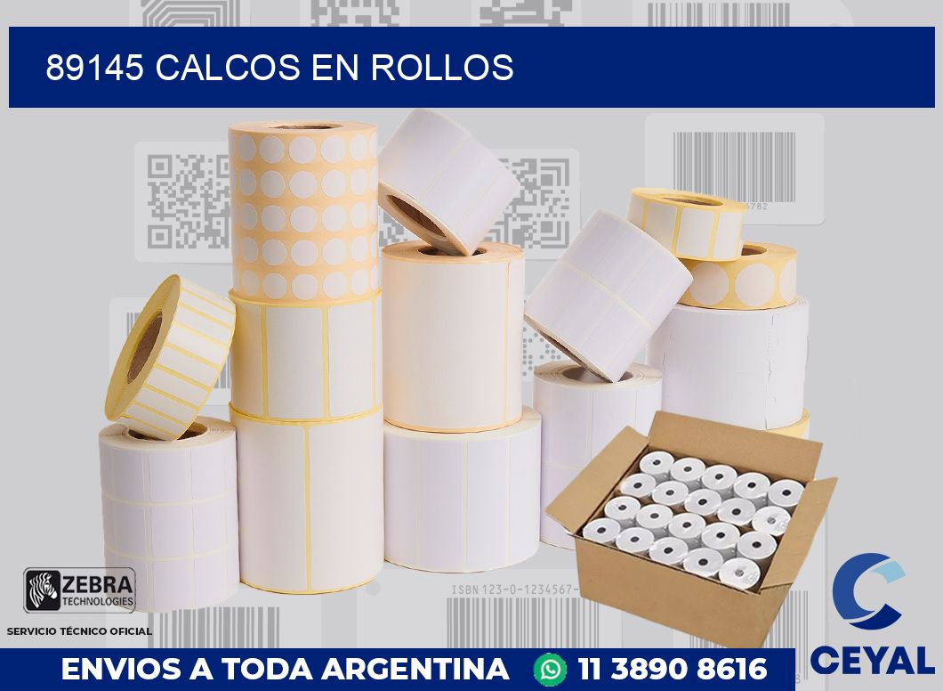 89145 CALCOS EN ROLLOS