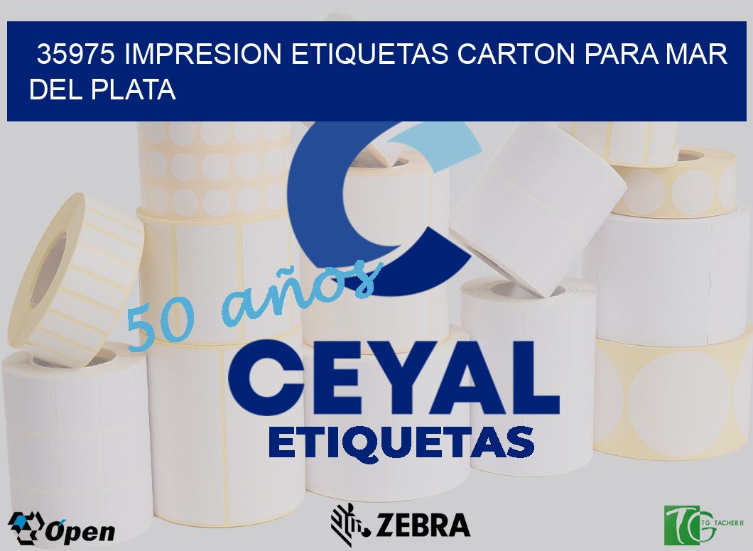 35975 IMPRESION ETIQUETAS CARTON PARA MAR DEL PLATA