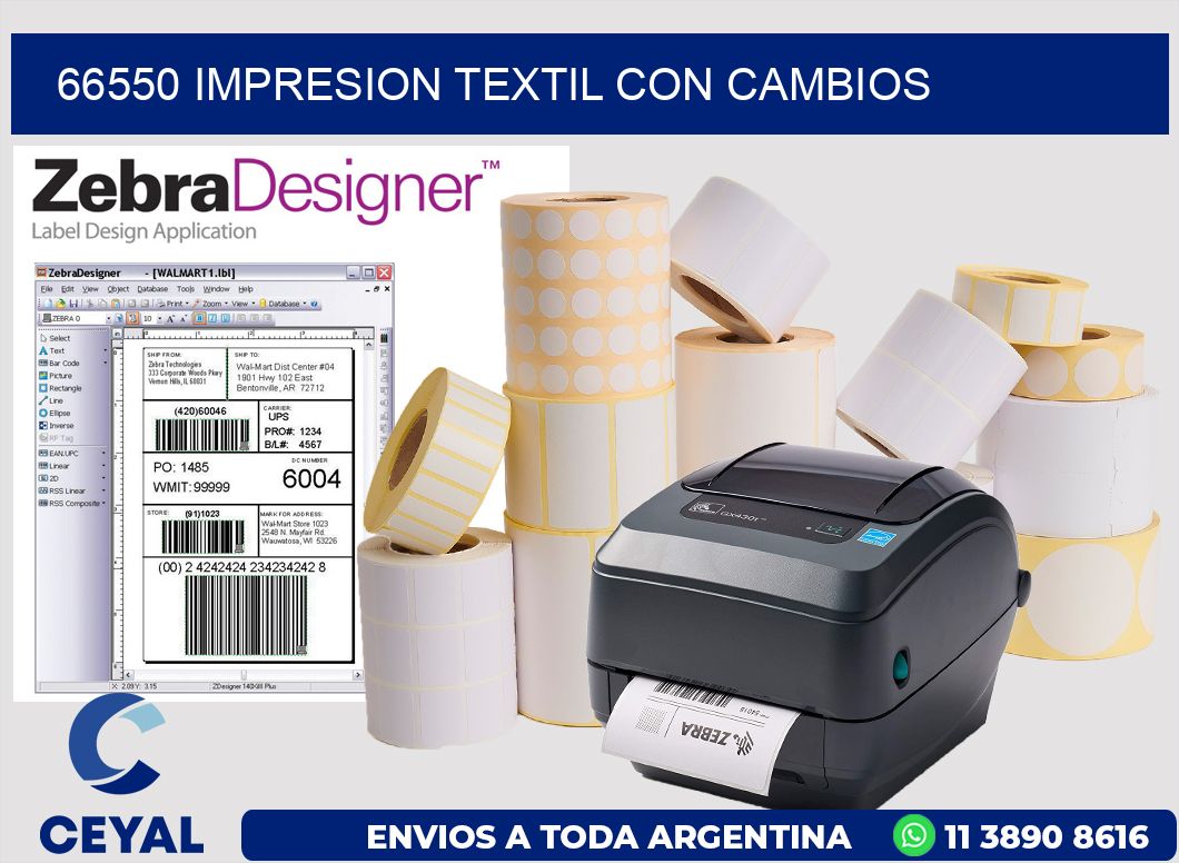 66550 IMPRESION TEXTIL CON CAMBIOS