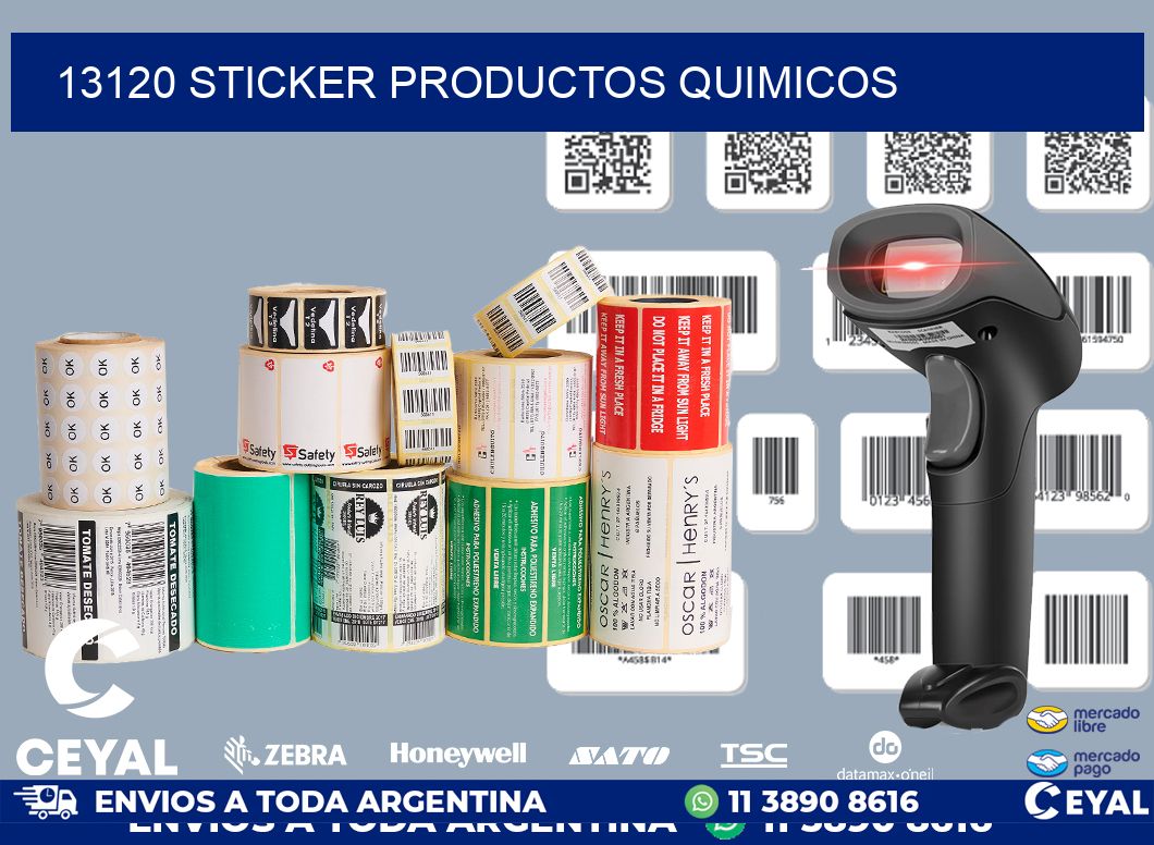 13120 STICKER PRODUCTOS QUIMICOS