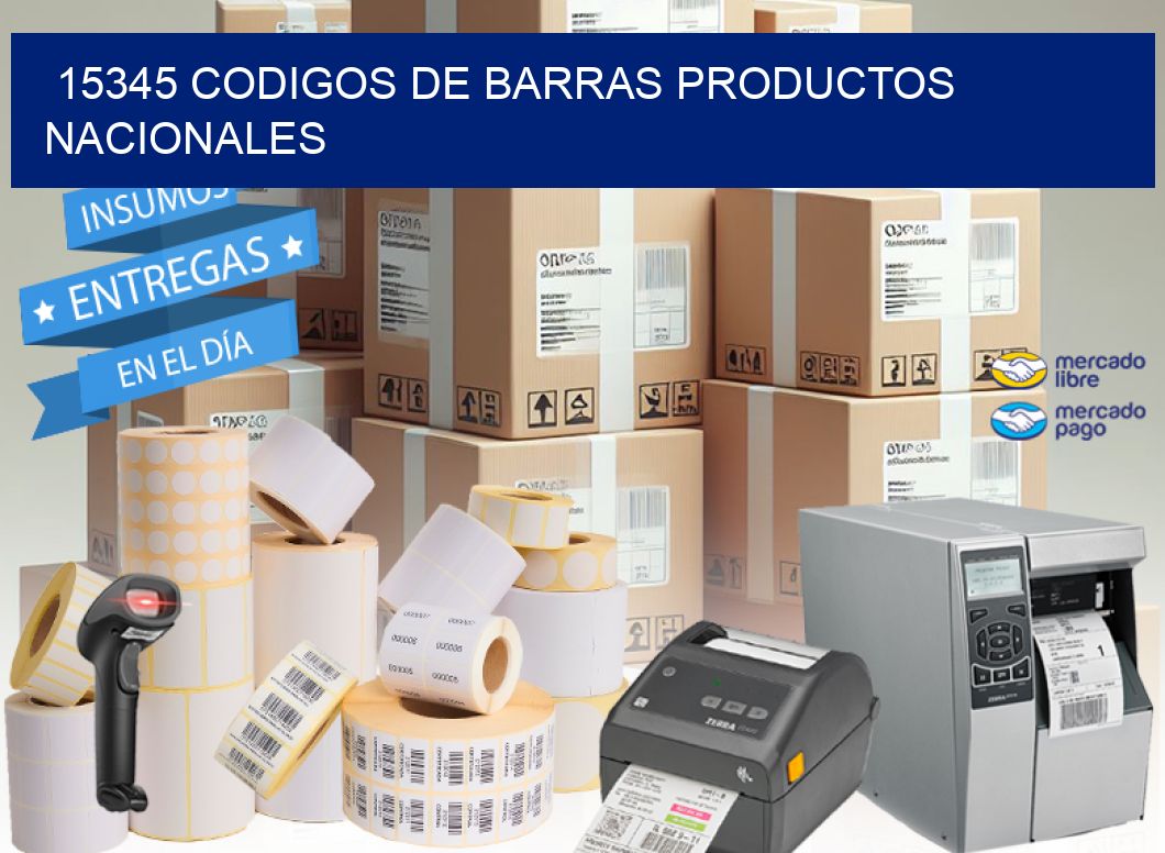 15345 codigos de barras productos nacionales