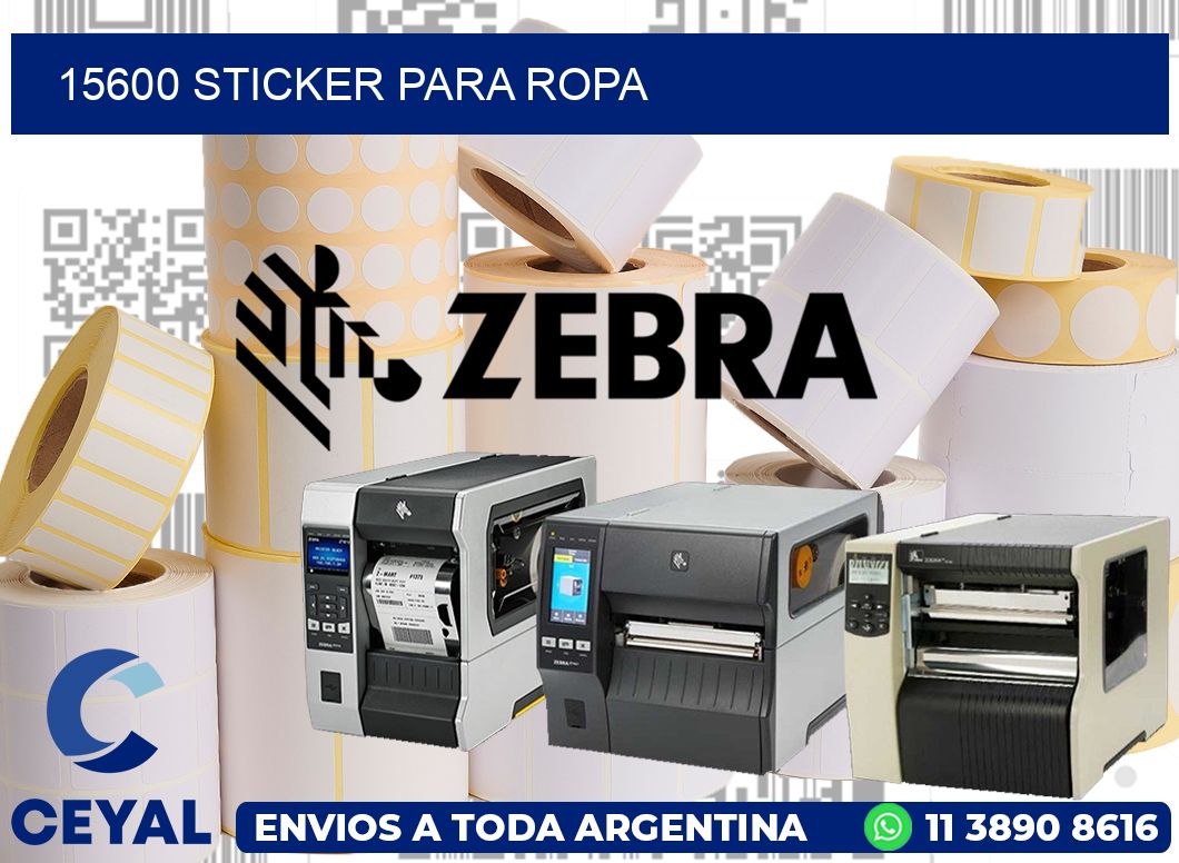 15600 STICKER PARA ROPA