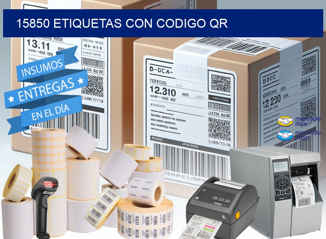 15850 ETIQUETAS CON CODIGO QR