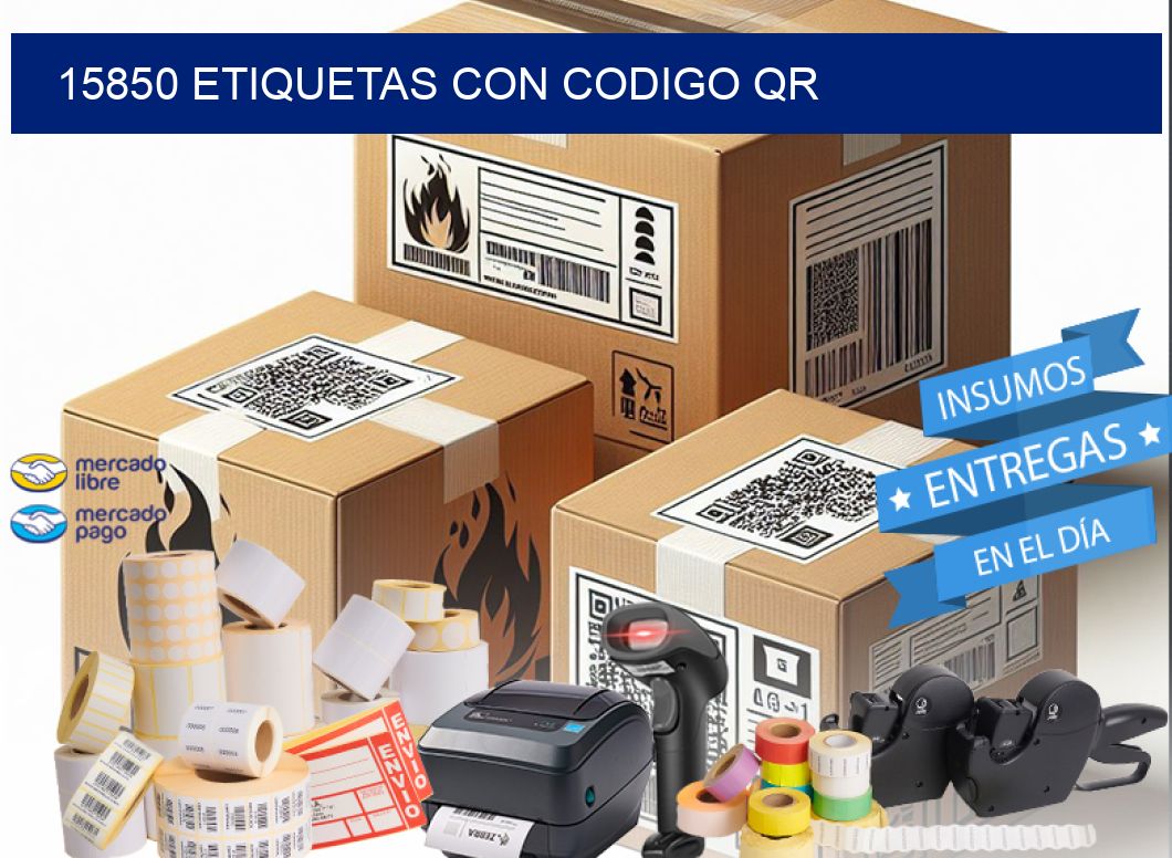 15850 ETIQUETAS CON CODIGO QR