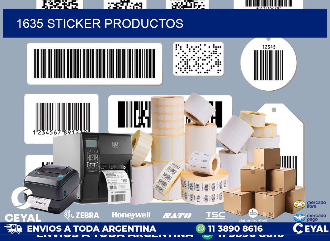 1635 Sticker productos