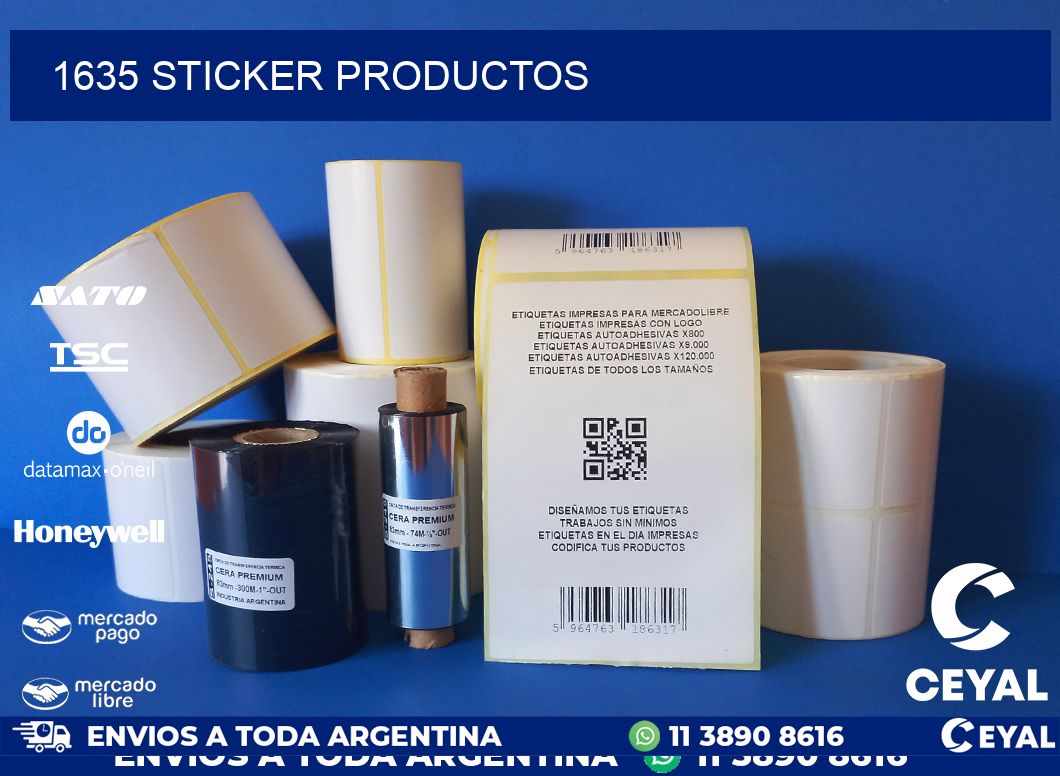 1635 Sticker productos