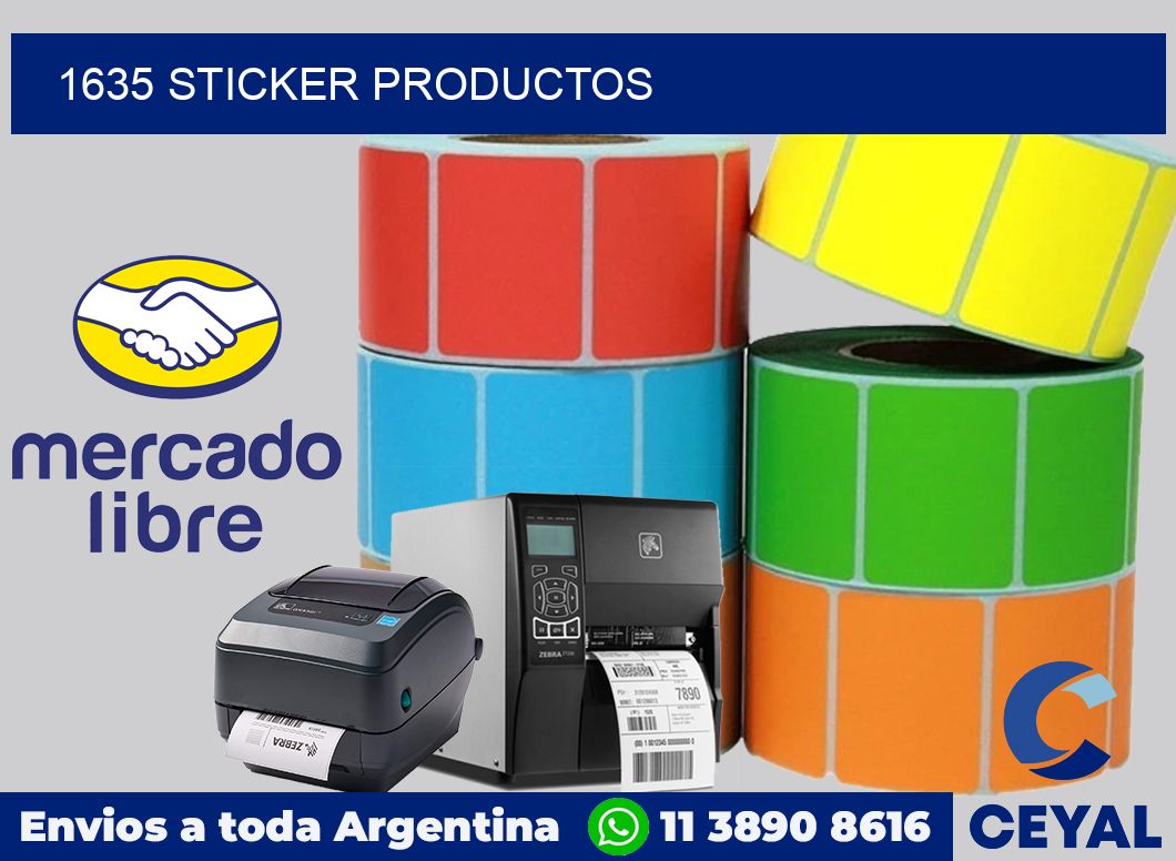 1635 Sticker productos