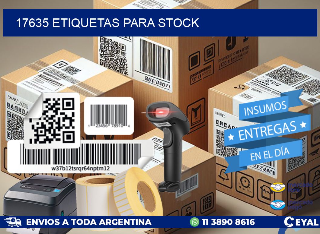 17635 ETIQUETAS PARA STOCK