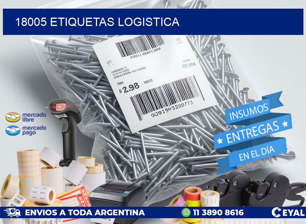 18005 etiquetas logistica