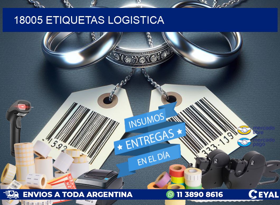 18005 etiquetas logistica