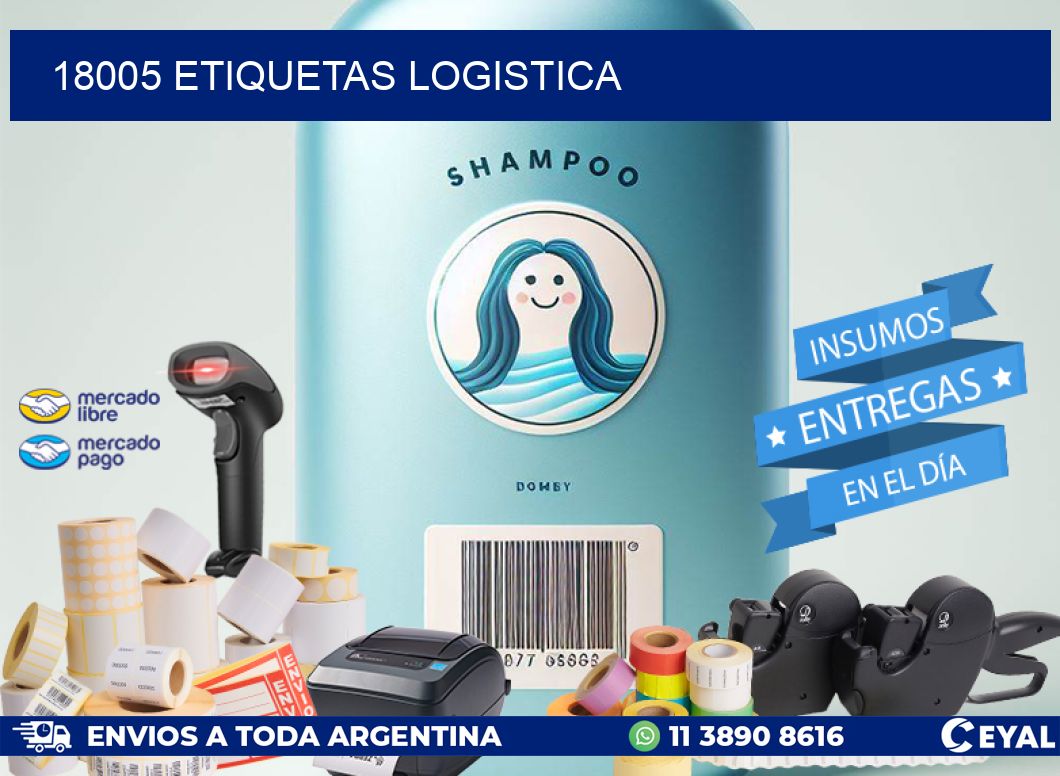 18005 etiquetas logistica