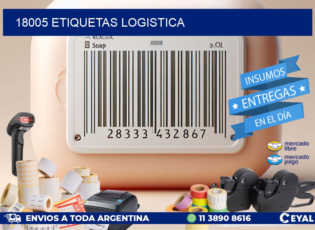 18005 etiquetas logistica