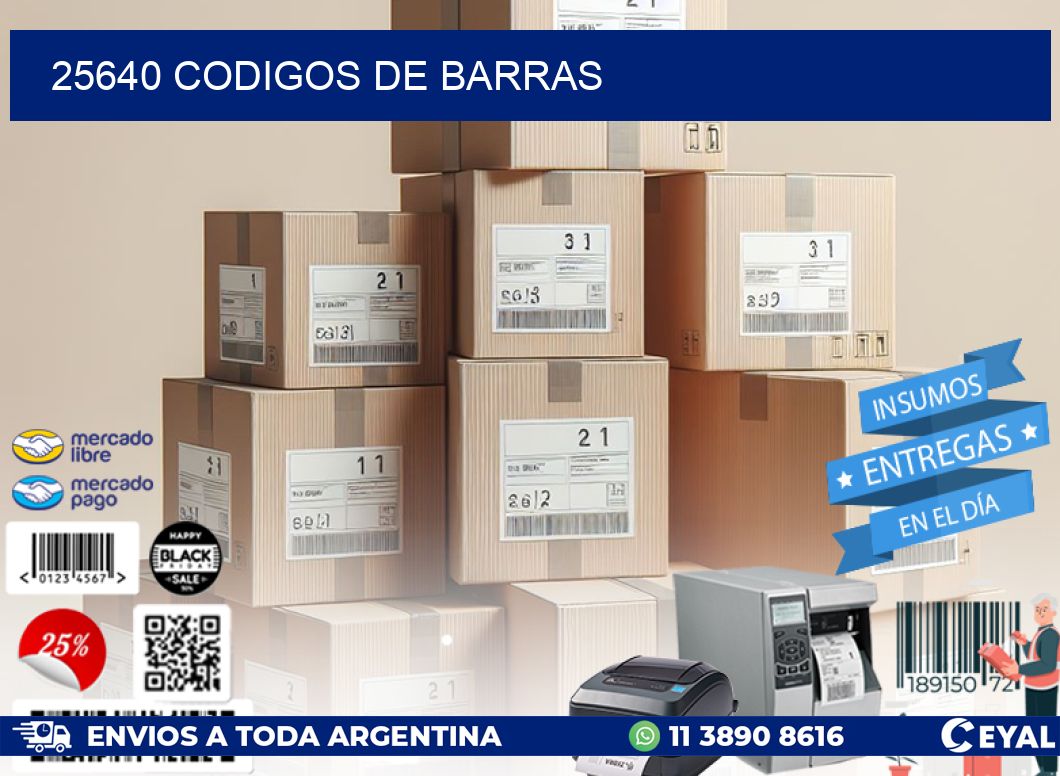 25640 codigos de barras