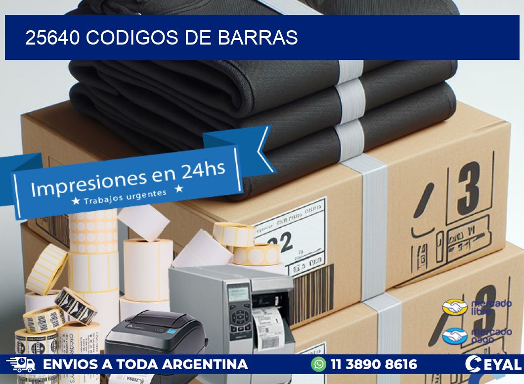 25640 codigos de barras