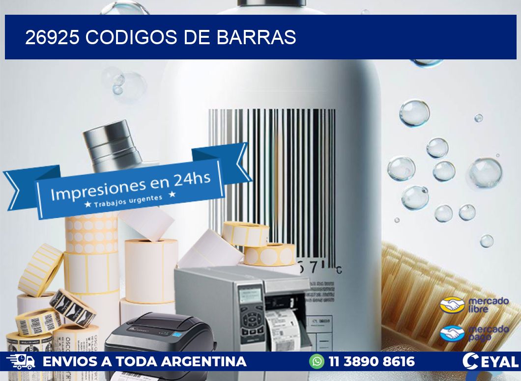 26925 codigos de barras