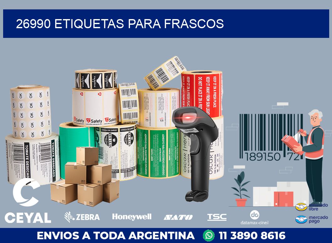 26990 ETIQUETAS PARA FRASCOS