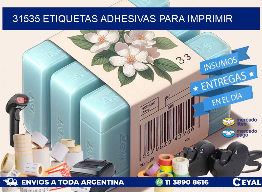 31535 Etiquetas adhesivas para imprimir