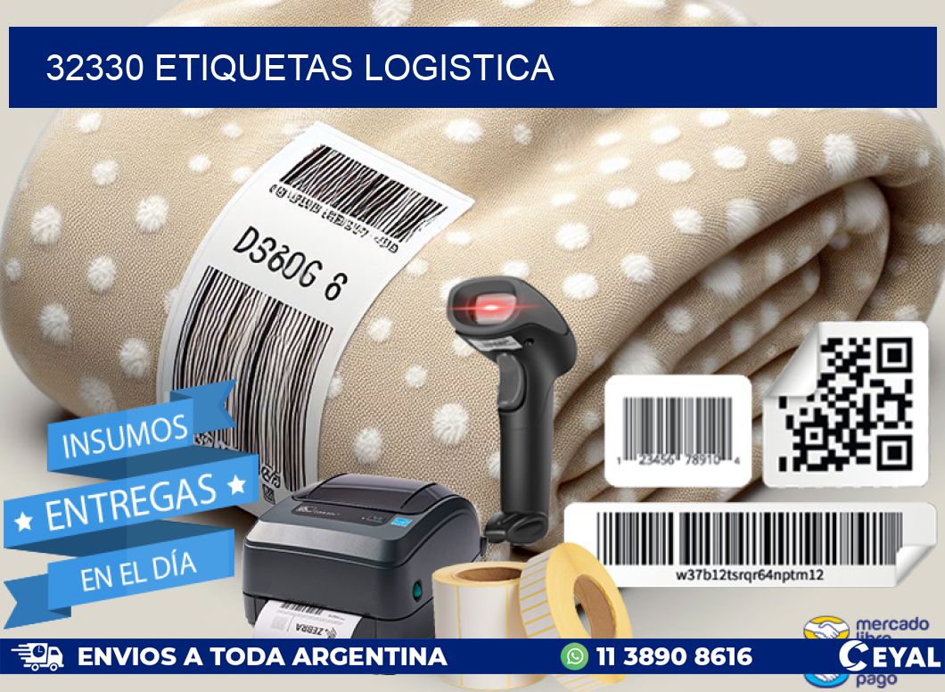 32330 etiquetas logistica