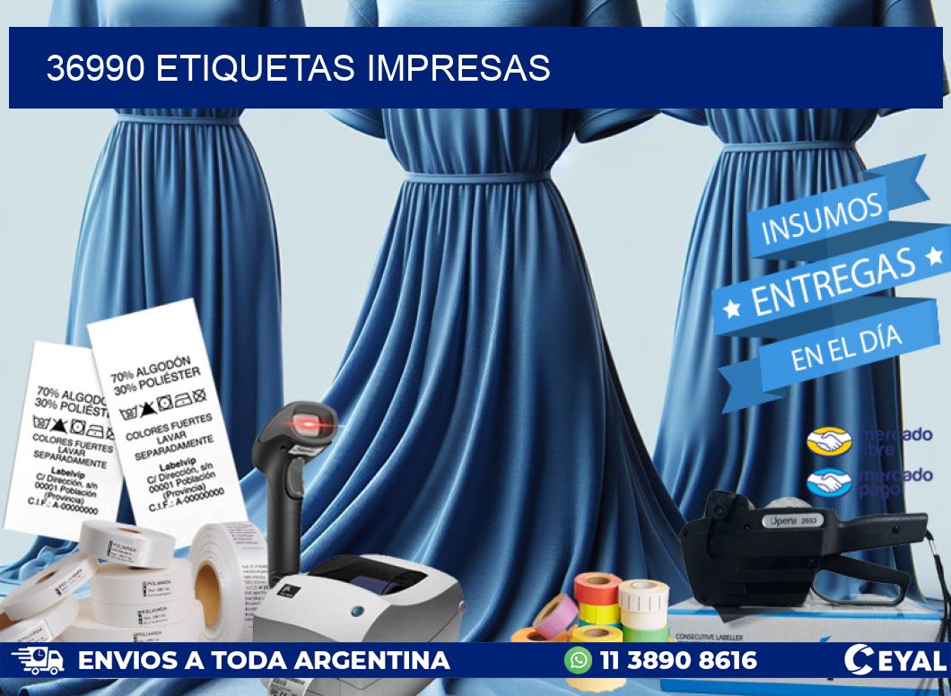 36990 ETIQUETAS IMPRESAS