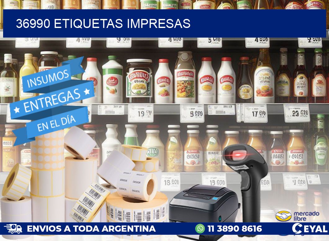 36990 ETIQUETAS IMPRESAS