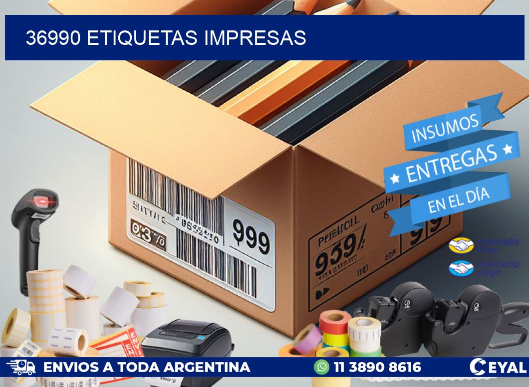 36990 ETIQUETAS IMPRESAS