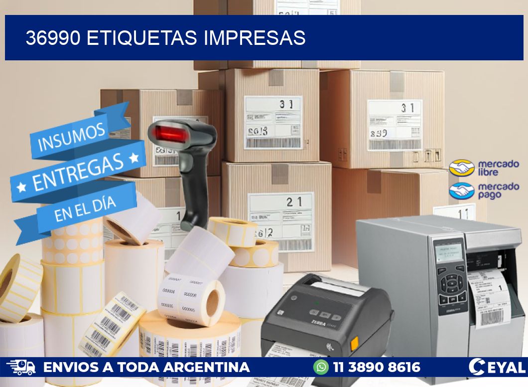 36990 ETIQUETAS IMPRESAS