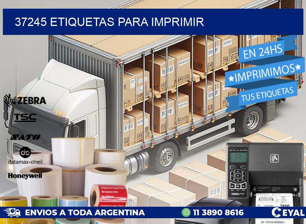 37245 ETIQUETAS PARA IMPRIMIR