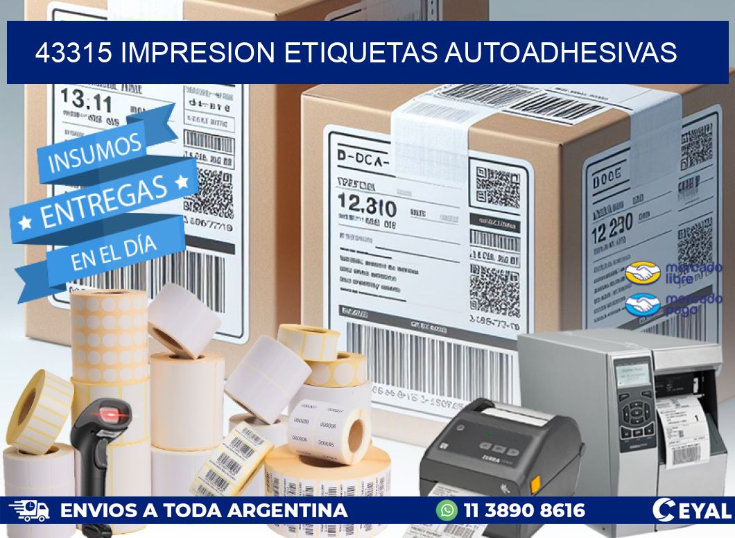 43315 impresion etiquetas autoadhesivas