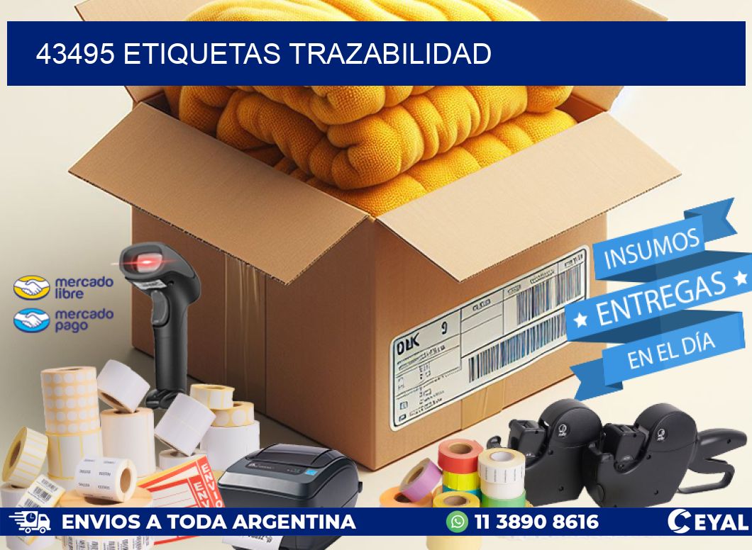 43495 Etiquetas trazabilidad