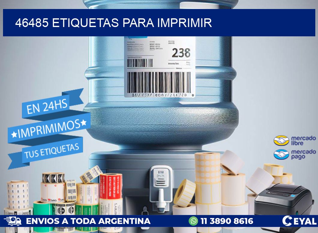 46485 etiquetas para imprimir