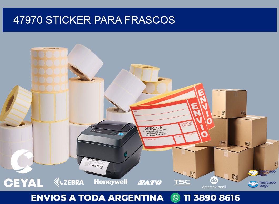 47970 STICKER PARA FRASCOS