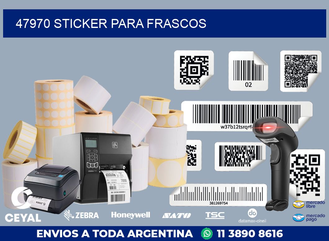 47970 STICKER PARA FRASCOS