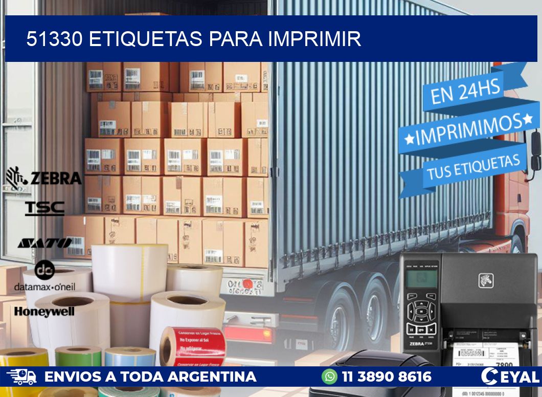 51330 ETIQUETAS PARA IMPRIMIR