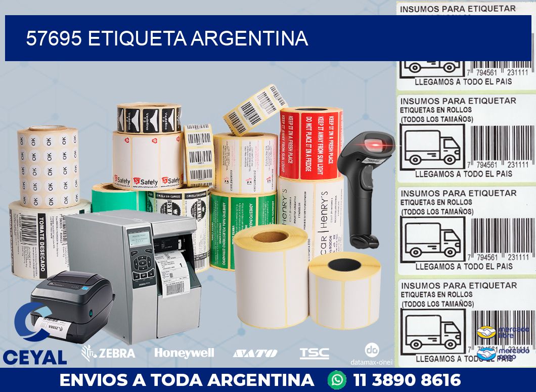 57695 ETIQUETA ARGENTINA