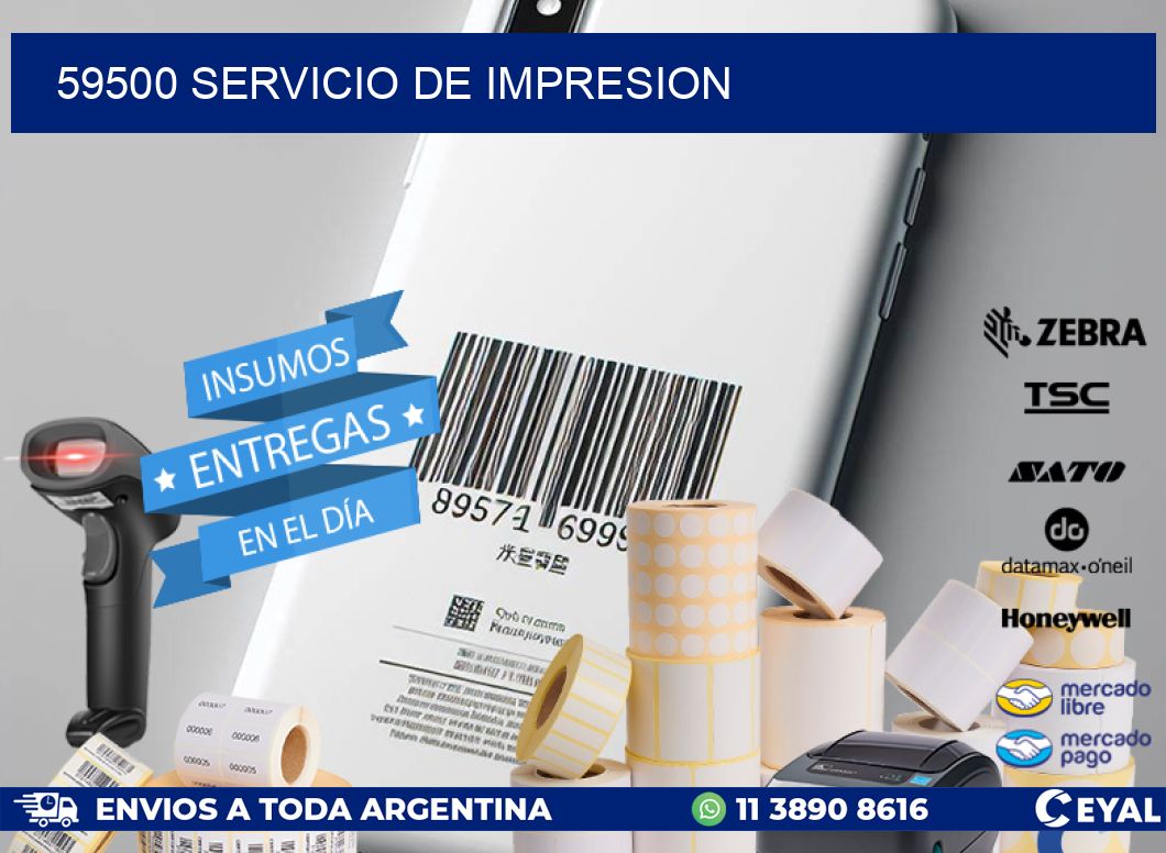 59500 servicio de impresion