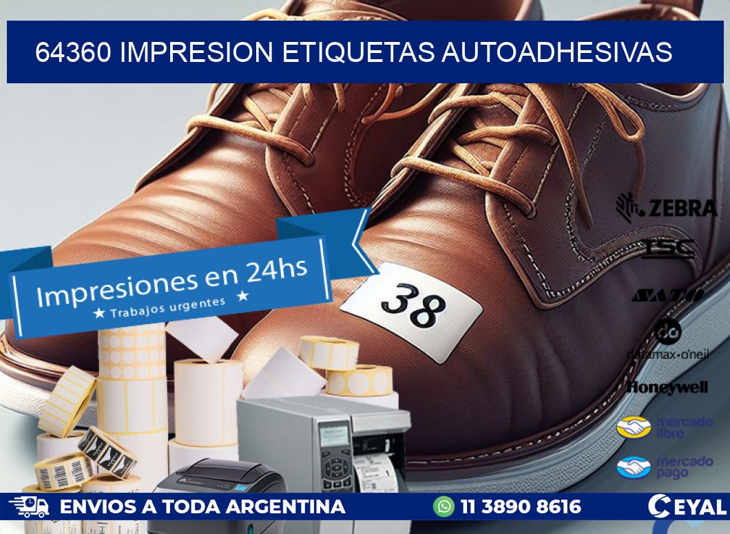 64360 impresion etiquetas autoadhesivas