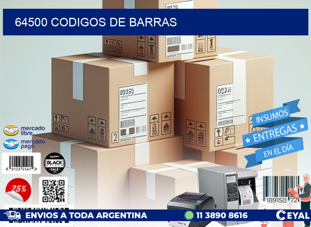 64500 codigos de barras