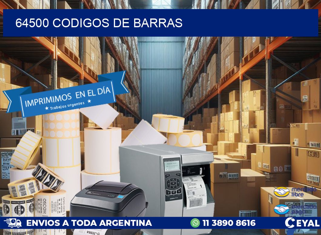 64500 codigos de barras