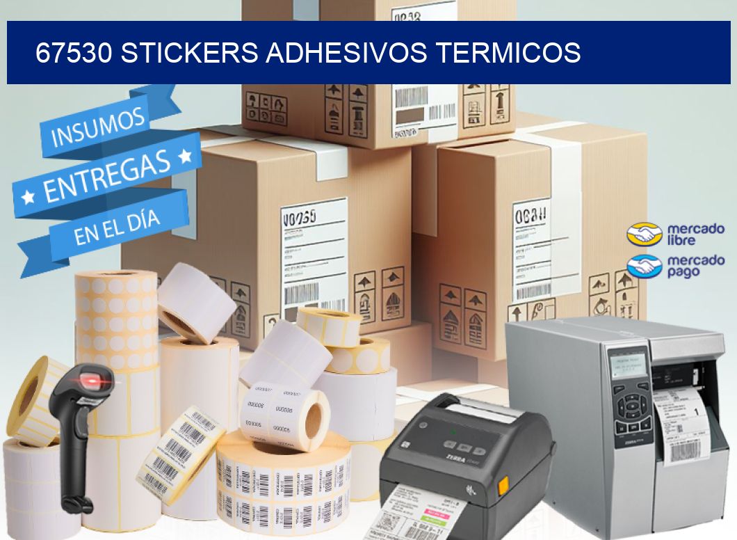 67530 stickers adhesivos termicos